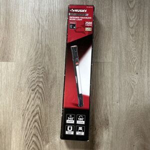 Husky LED Rechargeable Infrared Touchless Work Light Pivoting 2500 Lumens New